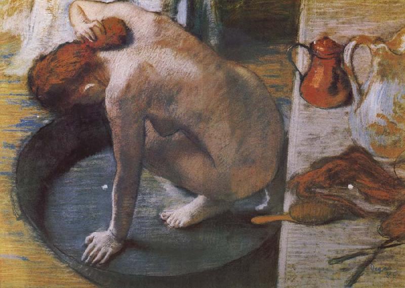 Edgar Degas Morning bath china oil painting image